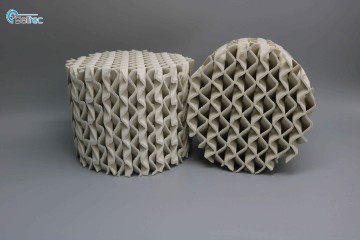 Ceramic Packing Factory Supply High Quality 500Y Ceramic Corrugated Structured Packing