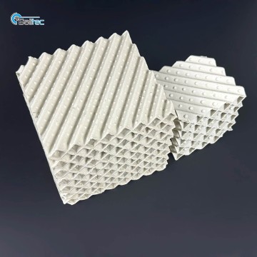 Ceramic Corrugated Structure Tower Packing & Ceramic Bellow Packing for Tower